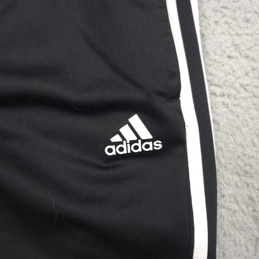 adidas Essentials 3-Stripes Tricot Track Pants Men 4XL Black White BK7402